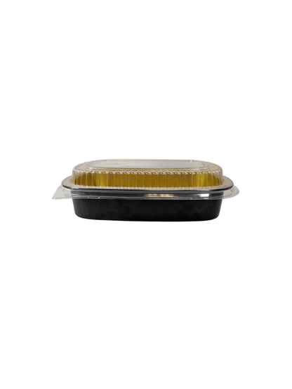 Black Gold Container Rectangle Small 22oz. mc 100/ctn