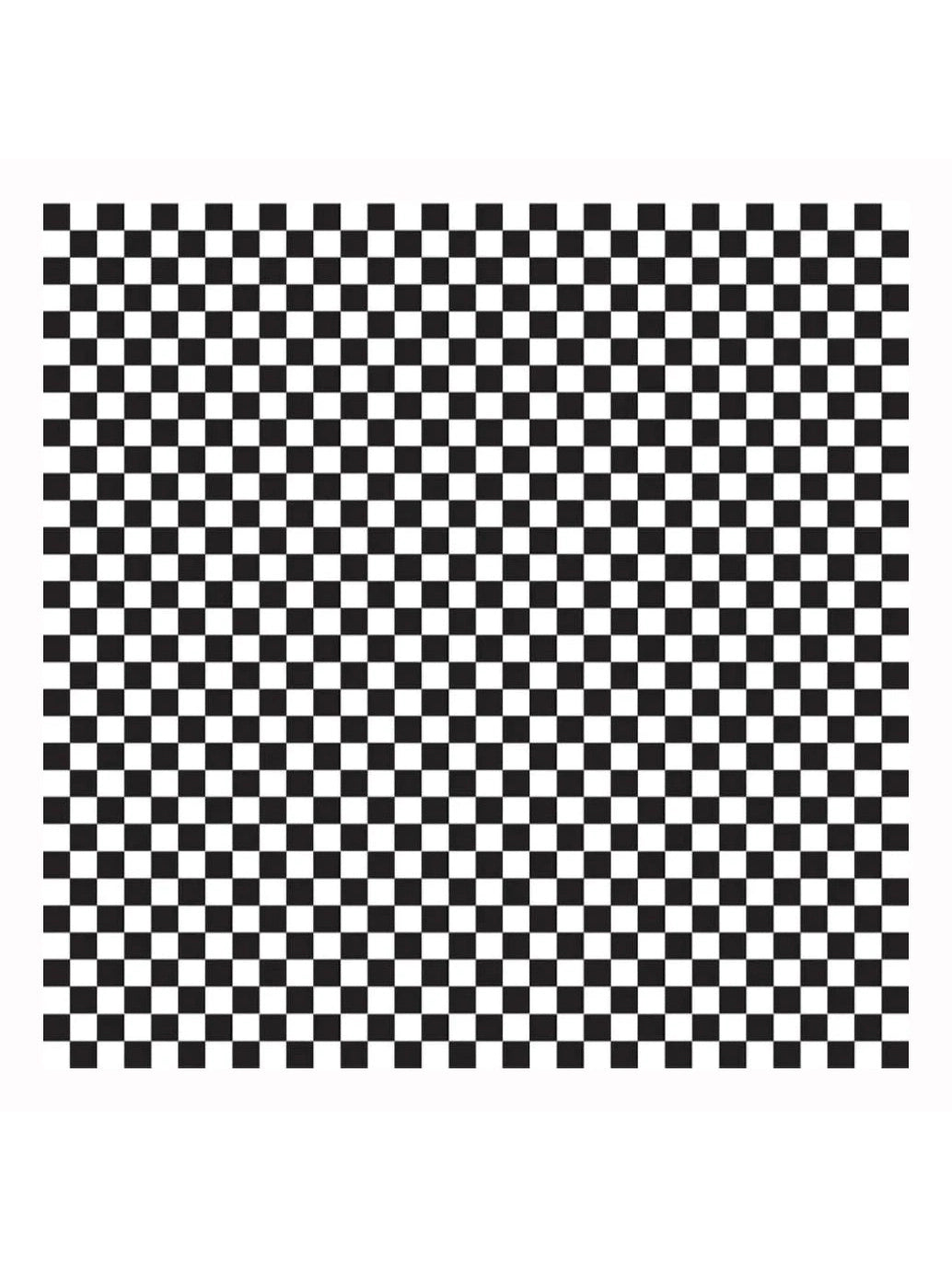 Checker Liner Back and White 14 x 14" - 1000/ctn