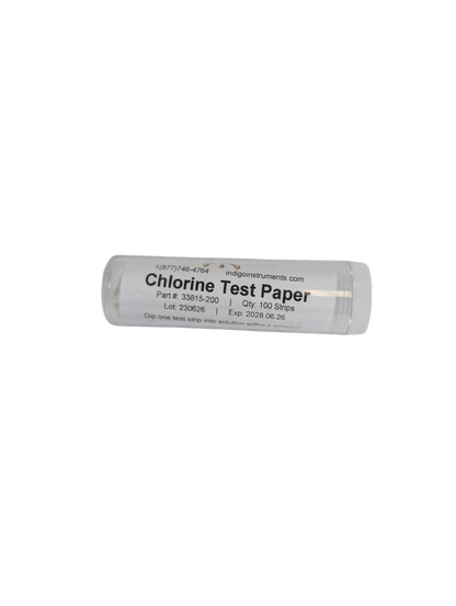 Chlorine Test Strips 100/pk