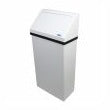 Wall Mounted Waste Receptacle White 303-NL cue-supplies