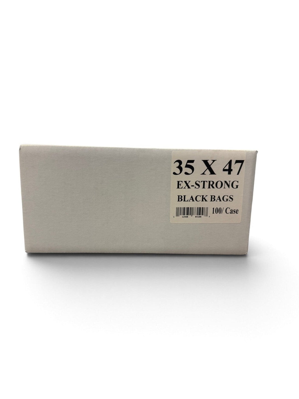 Garbage bags 35 x 47” Black X-Strong - 100/ctn
