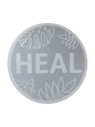 Heal Clear Poly 2.25” Round Label 1000/roll