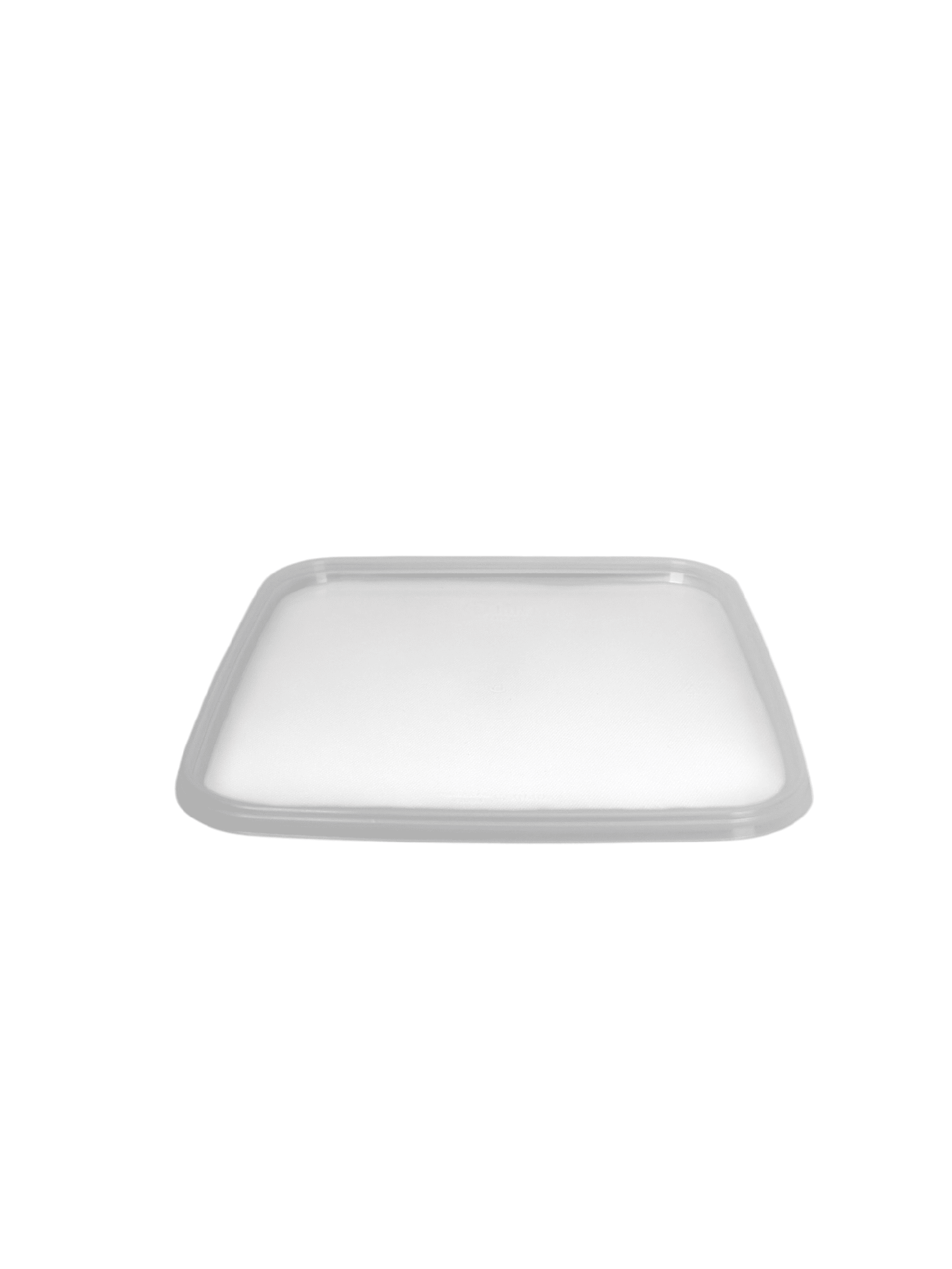 Lid for Heavy Duty Square Tamper Proof Deli Container fits 32 - 48oz 500/ctn