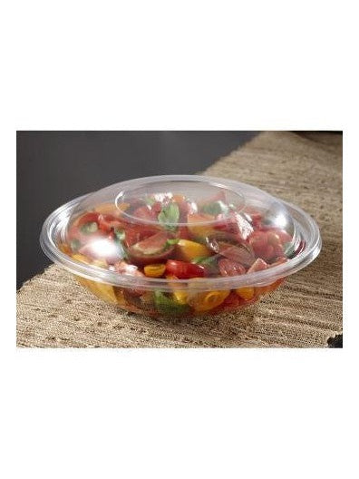 Lids for 160oz Clear Plastic Catering Bowls 50/ctn