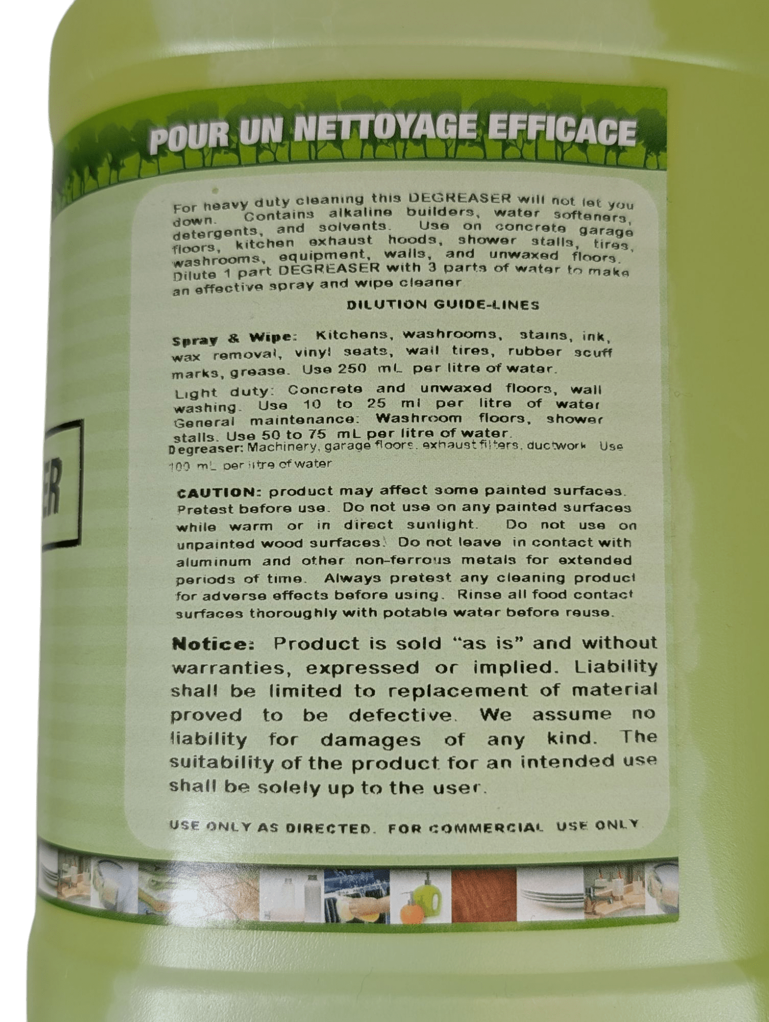 Liquid Degreaser Heavy Duty 4 x 4L