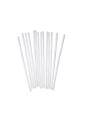 Paper Straw White 8” x 6mm 500/pk