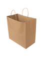 Paper Take-Out Bag with handle - 5 x 3 x 8” 250/ctn