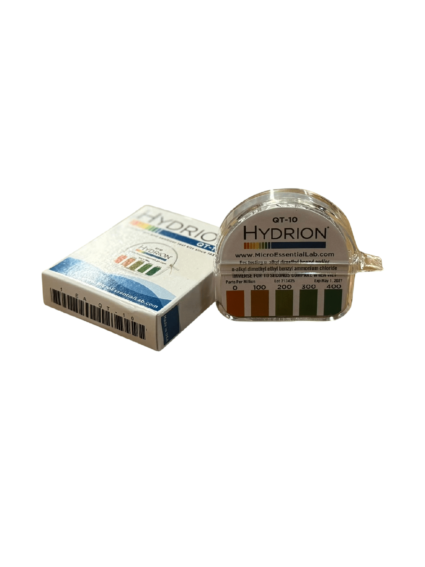 Quaternary Test Paper Roll, 0-400 ppm