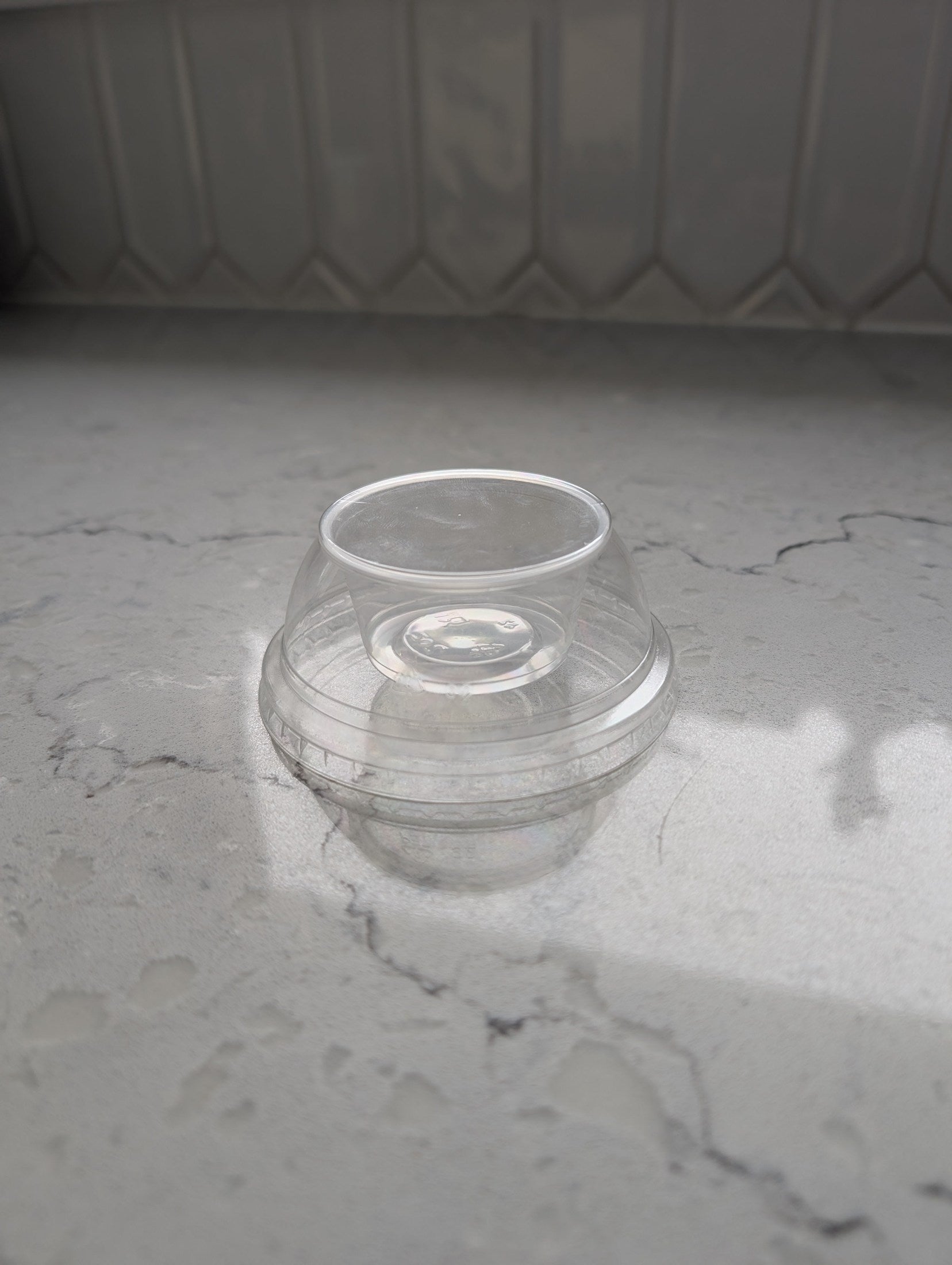Take and Go Parfait PET Lid fits 9oz. 1000/ctn