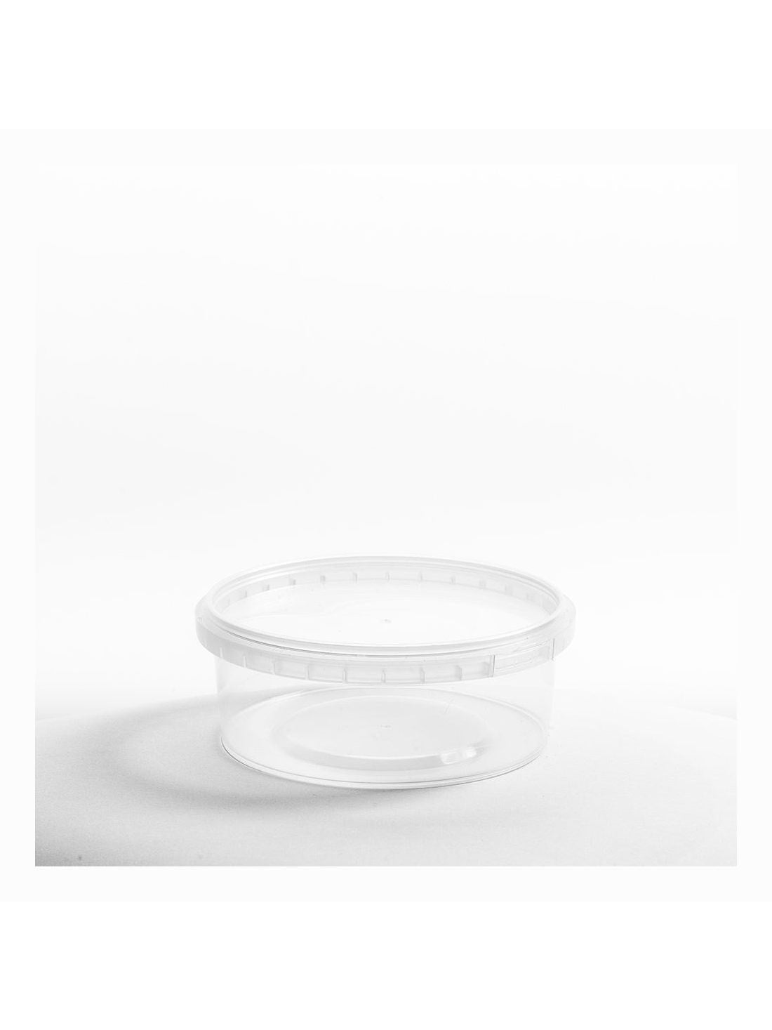 Tamper Evident Clear Round Container 8oz / 250 Ml 500/Ctn