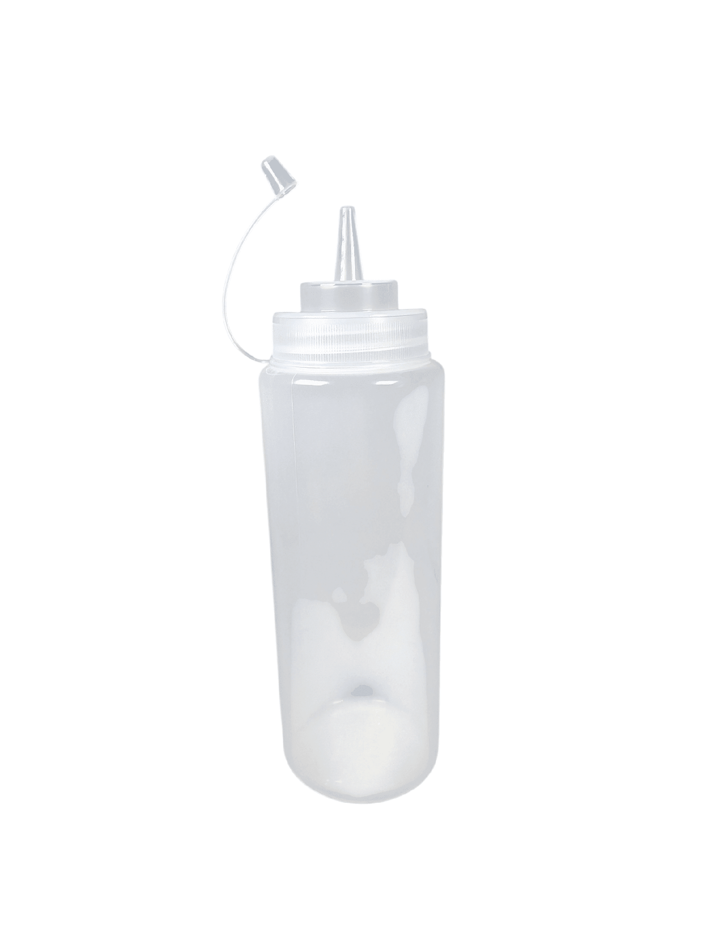 Wide Mouth Squeeze Bottles 32oz w/cap 6/pk