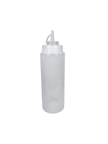 Wide Mouth Squeeze Bottles 32oz w/cap 6/pk