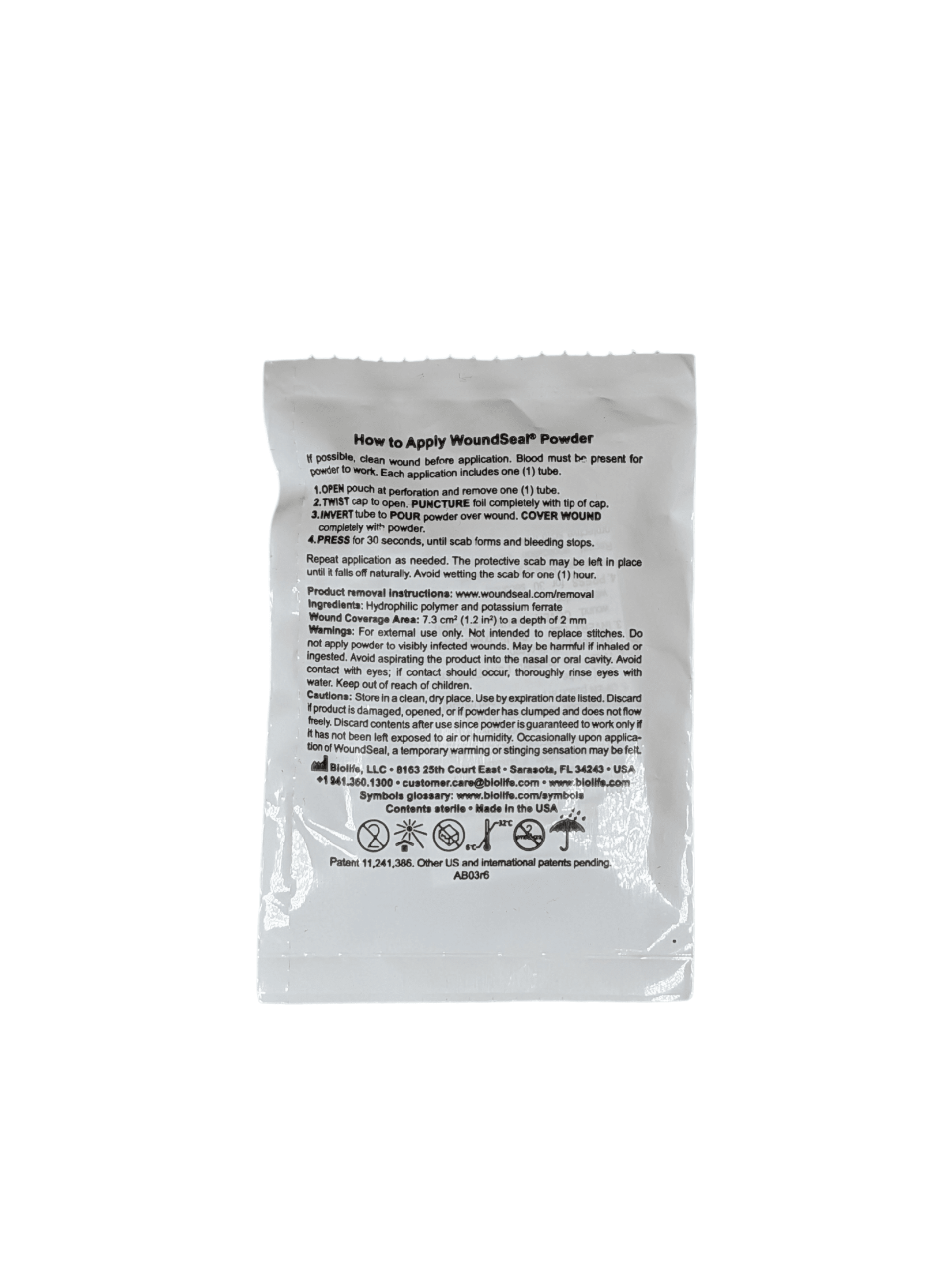 Wound Seal, Clot Cuts Topical Powder, 2 pack